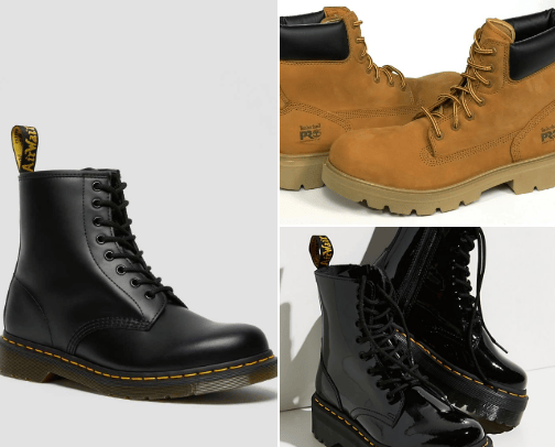 Boots cover photo collage