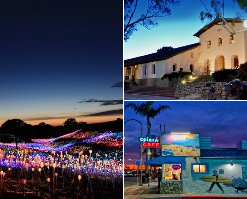 Central Coast CA: Where to Eat, Drink and Explore cover photo collage