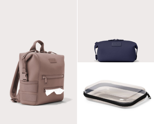 Second time mom diaper bag cover photo collage