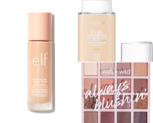 Best affordable makeup products cover photo collage