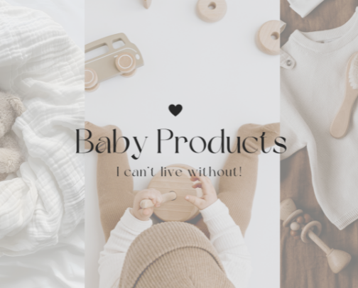 Products for Baby 👶🏻🤍 cover photo collage