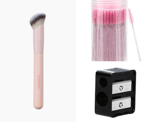 makeup&beauty  tools☁️🥥 cover photo collage