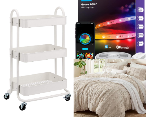 Cute Dorm Room Finds for a Cozy Fresh Start cover photo collage