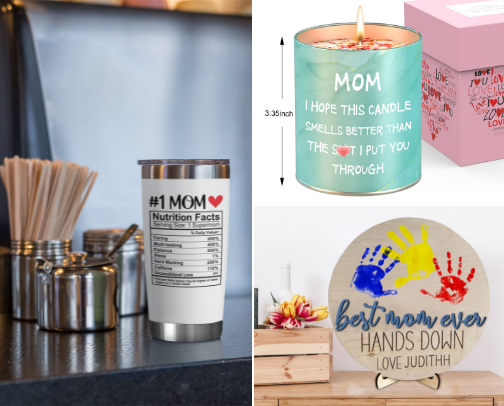 Mother's Day Gift Ideas cover photo collage