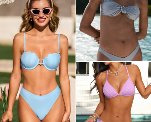 Summer Beachwear (Swim & Poolside Style) 2026 cover photo collage