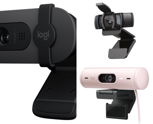 Video Call Tech for a Clearer Workday: Camera, Sound & Light cover photo collage