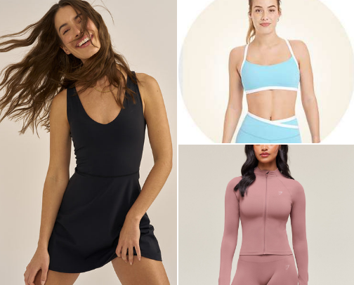 Workout fits cover photo collage