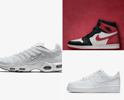 Nike shoes favourites cover photo collage