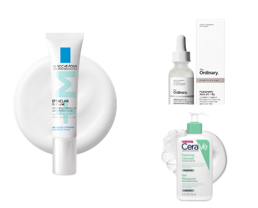 Clear Skin Routine for Busy People: Simple Steps That Actually Work cover photo collage