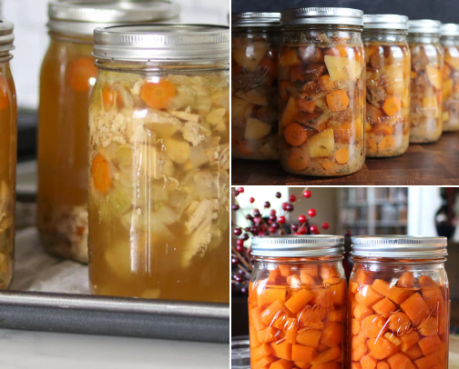 Favorite Canning Recipes cover photo collage