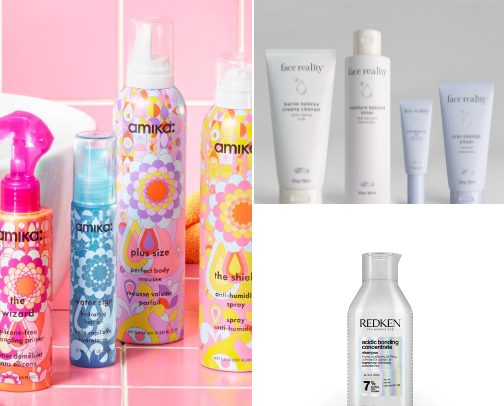 Beauty/haircare/skincare! cover photo collage