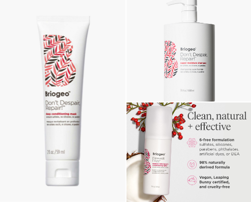 HAIR CARE 💇🏼‍♀️🎀 ✨ cover photo collage