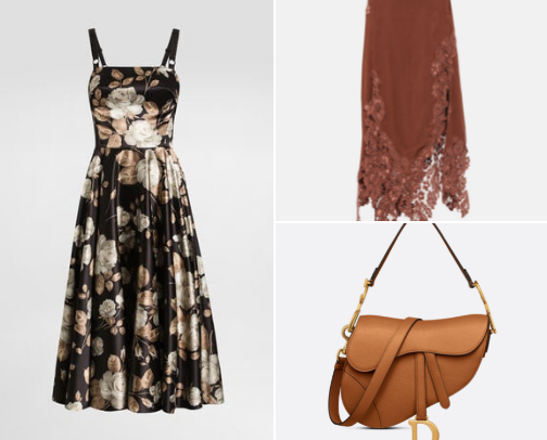 Vintage / retro fashion cover photo collage