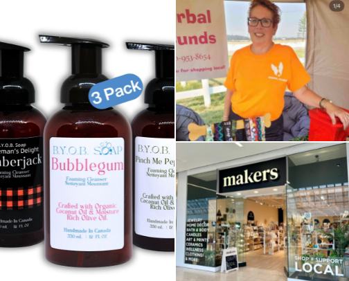 Canadian Small Bizz Recs cover photo collage