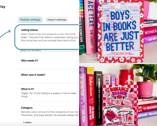 Dark Romance Reader Kindle Inserts cover photo collage