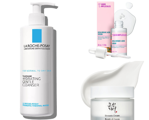 skincare (sensitive skin) cover photo collage