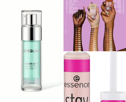 low cost full face💄 cover photo collage