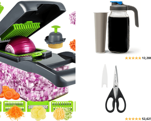 My Everyday Kitchen Essentials cover photo collage