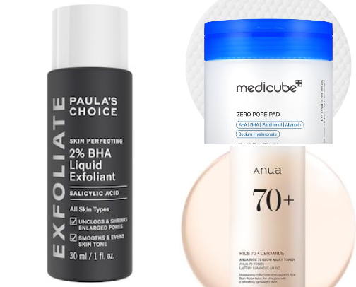 Skincare cover photo collage