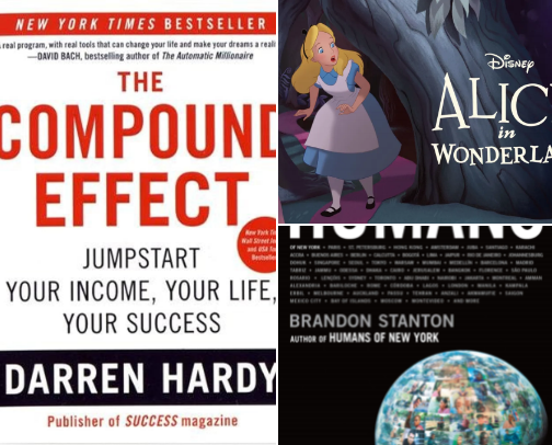 My favorite books- Marked by Words cover photo collage