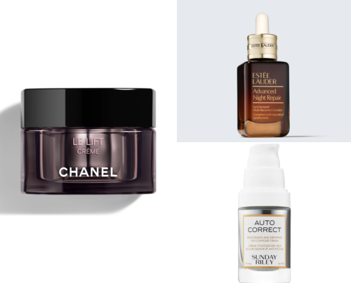 Face skincare cover photo collage