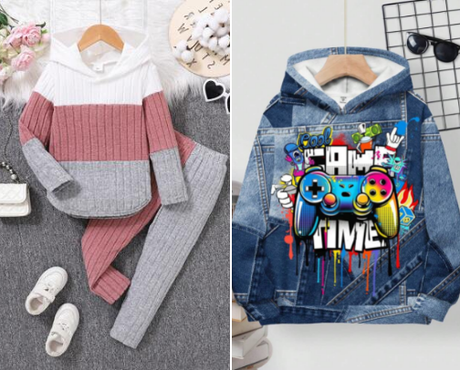 Kids Clothing cover photo collage