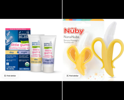 Teething Essentials cover photo collage