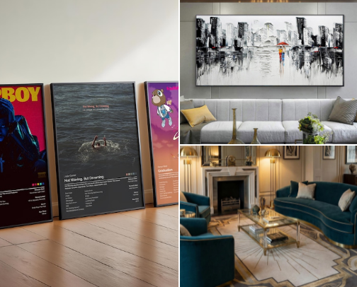 Inspiring interior cover photo collage
