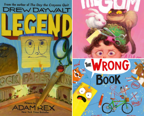Kids books cover photo collage