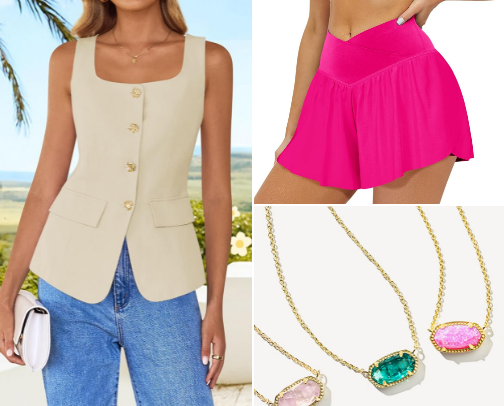 Postpartum Fashion For the Working Mama & Postpartum Fitness Journey cover photo collage