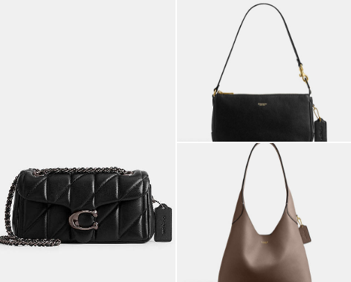 Affordable luxury bags cover photo collage