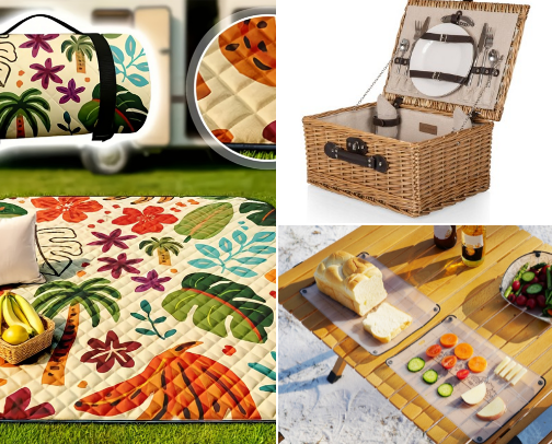 🌿 Picnic Perfect: My Go-To Outdoor Essentials cover photo collage