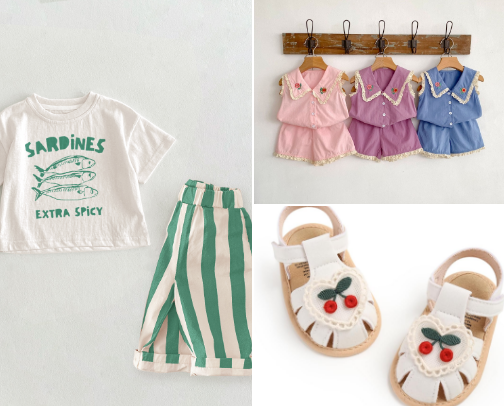 Trendy Toddler Style cover photo collage