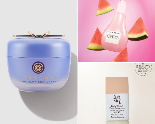 Skincare 🩵 cover photo collage