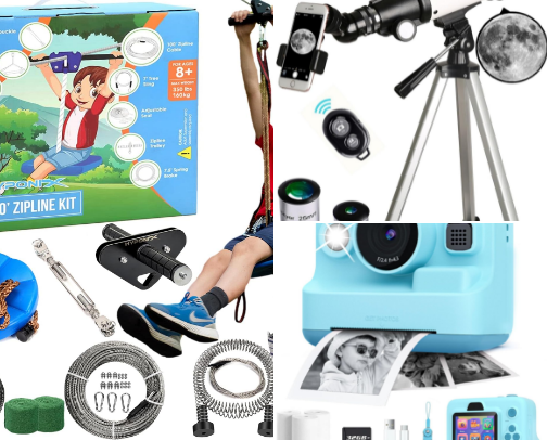 The Ultimate Screen-Free Kids Gift Guide 🎁 cover photo collage