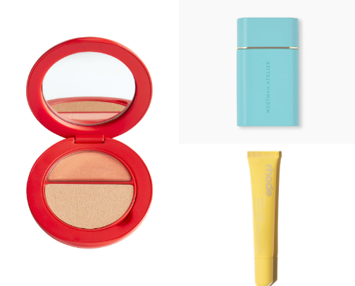 Lit-From-Within Makeup Faves cover photo collage