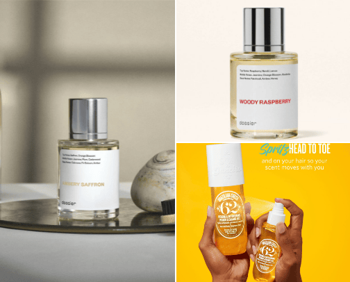 Perfumes cover photo collage