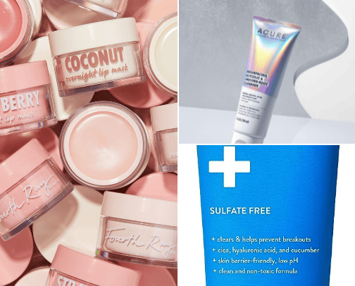 Affordable Skin care cover photo collage