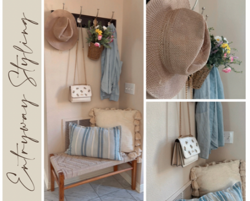 Entryway Styling cover photo collage