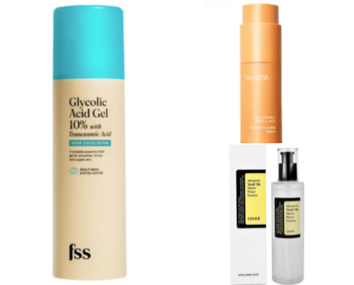 Esential The skincare I use now cover photo collage