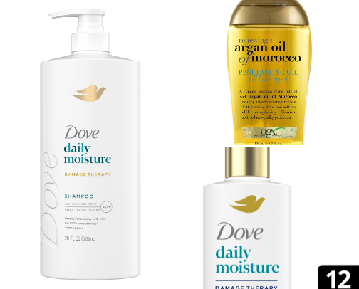 My hair essentials cover photo collage