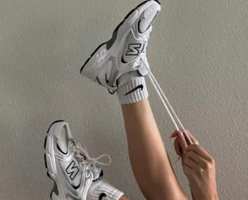 the best curated list of cool girl sneakers 👟 cover photo collage
