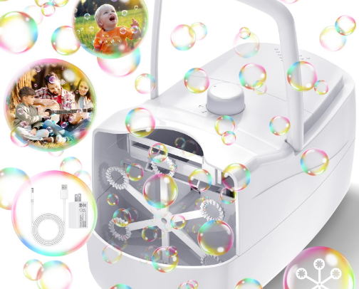 Bubble machines cover photo collage