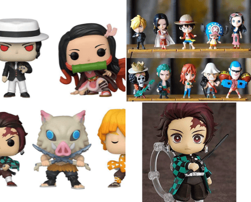 Anime Figures cover photo collage
