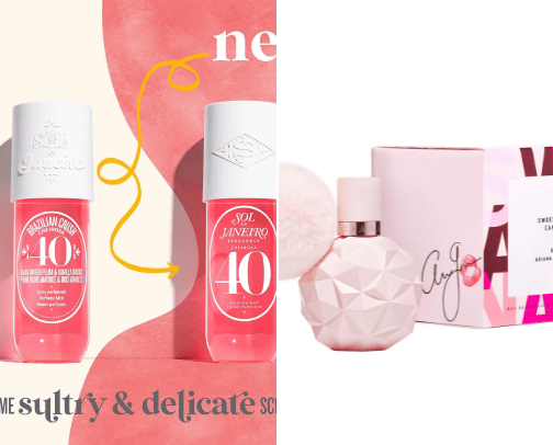 Best perfume cover photo collage