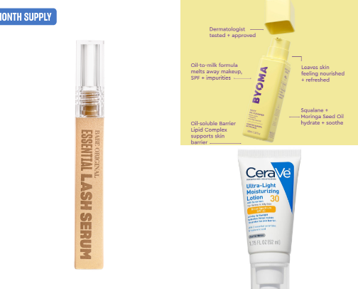UPDATED!!  Skin Care Recs 🫧 cover photo collage