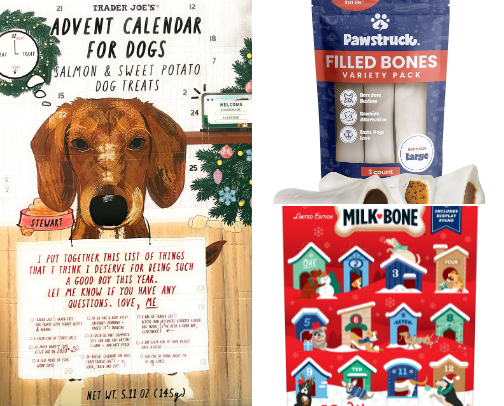 Dog Christmas cover photo collage