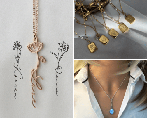 Jewelry cover photo collage