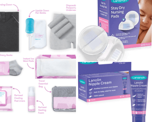Post Partum Needs cover photo collage