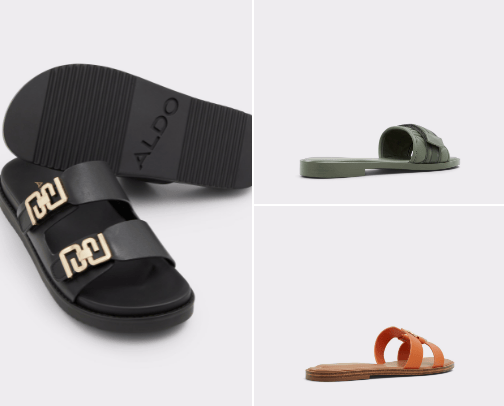 Women's shoes / summer fashion finds cover photo collage